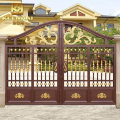 Decorative Modern Power Coated Aluminum Garden Gate (KH-GG006)